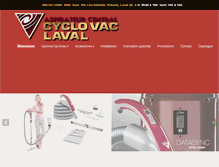 Tablet Screenshot of cyclovaclaval.com